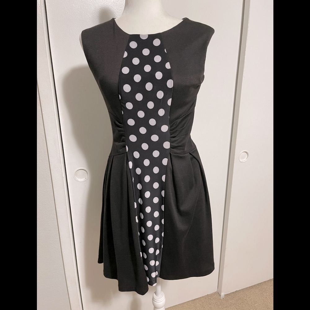 Coconinno black dress Anthropologie